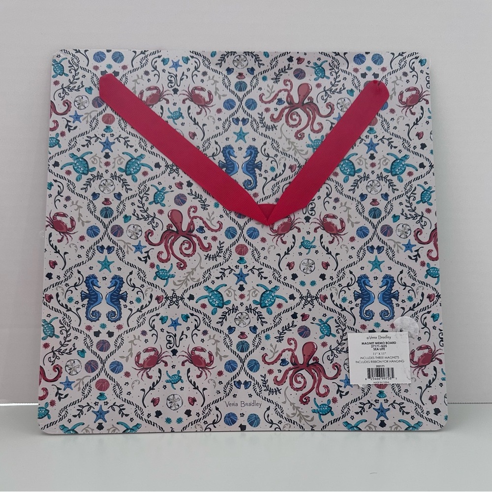 NWT Vera Bradley Sea Life Magnet Memo Board - Picture 2 of 5